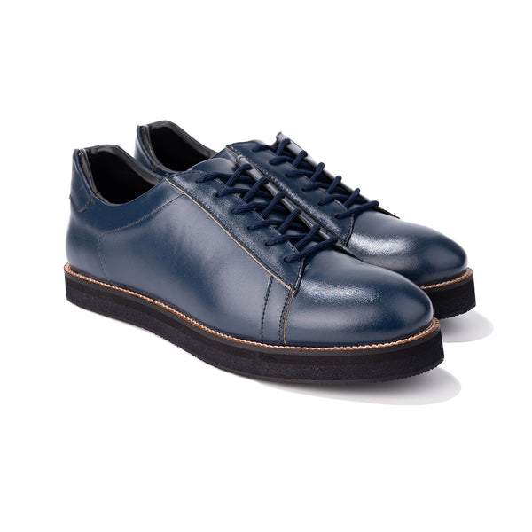 navy blue sparkly trainers