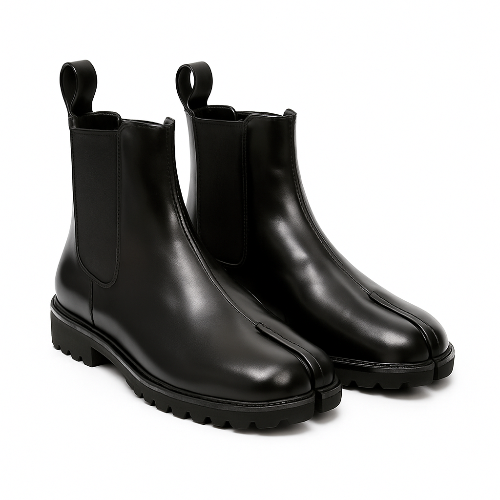 TABI-TOE BOOTS-BLACK