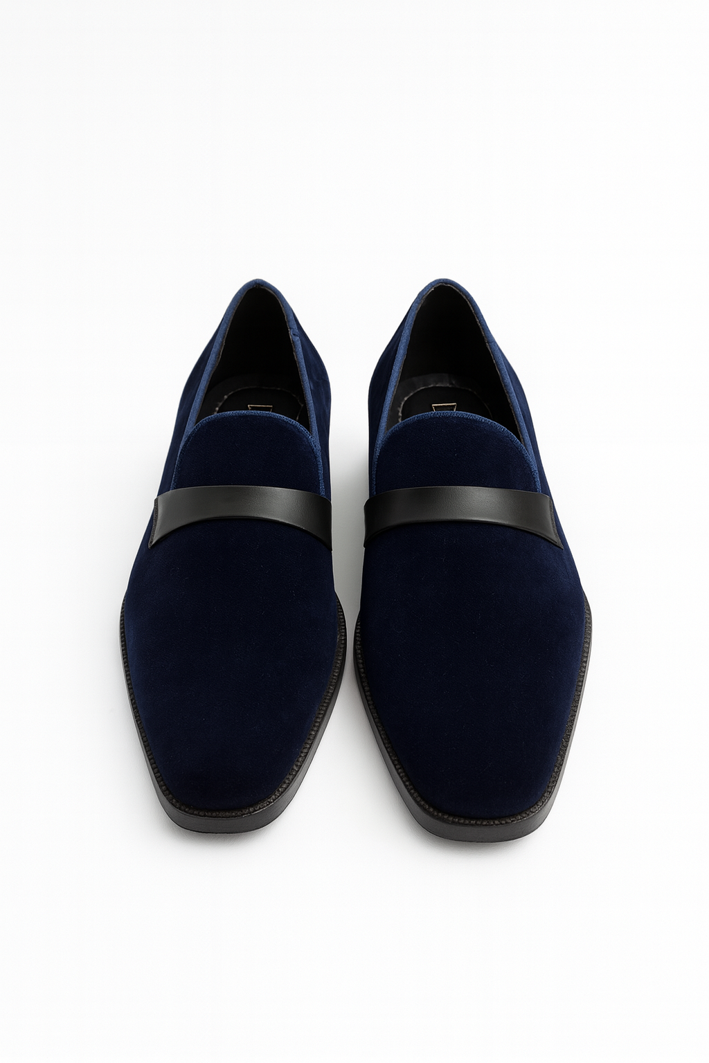 MIDNIGHT VELVET LOAFER- NAVY