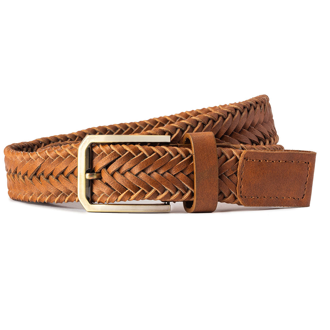 Woven belt -Tan – The Alternate