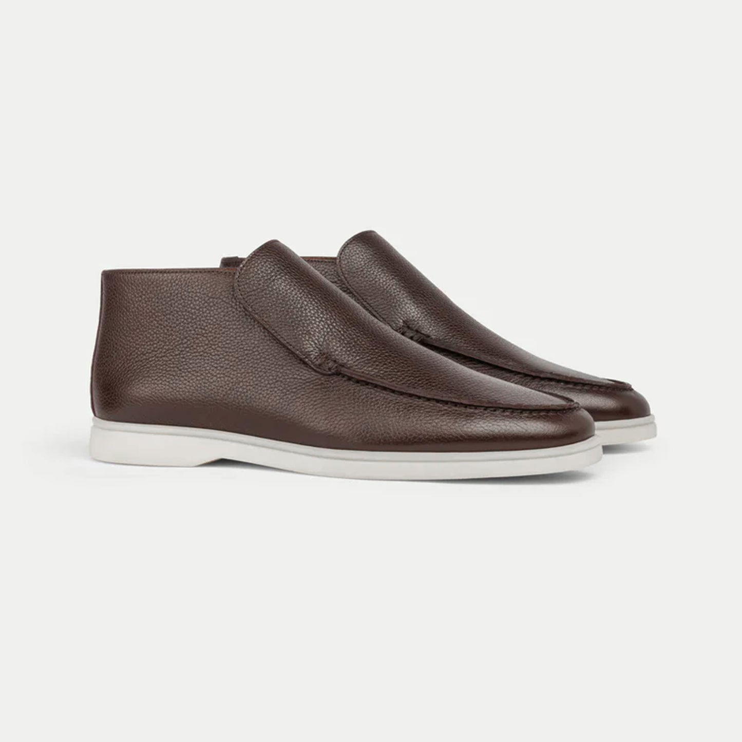 CHUKKA boots with rubber outsole
