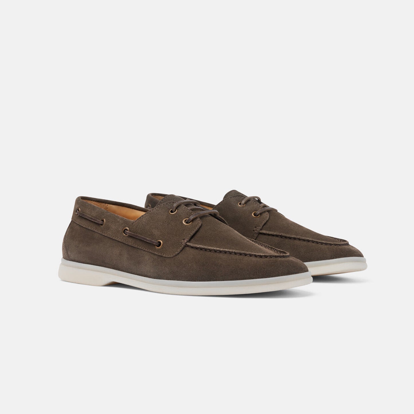 BOAT SHOES-OLIVE