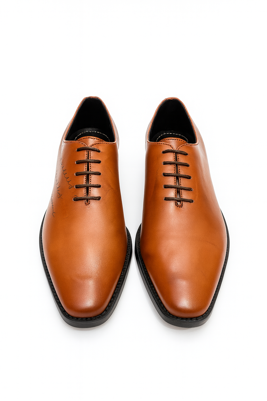 WHOLECUT LACEUP- TAN