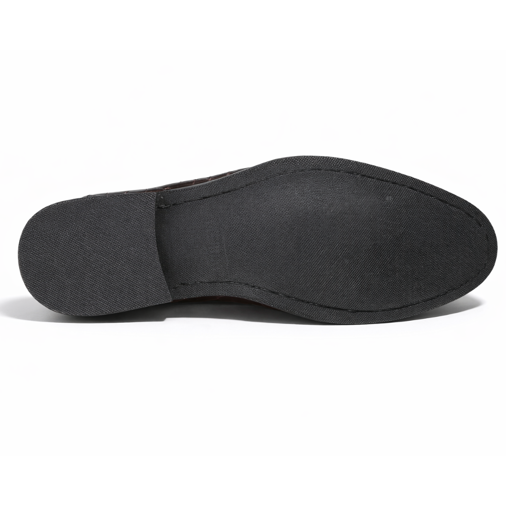 CROCO SLIP-ONS- CHERRY