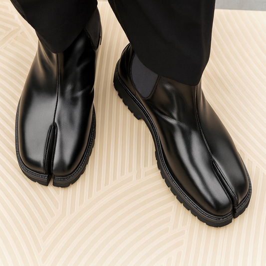 TABI-TOE BOOTS-BLACK