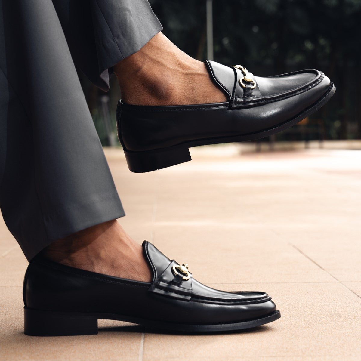 BIT LOAFERS-BLACK – The Alternate