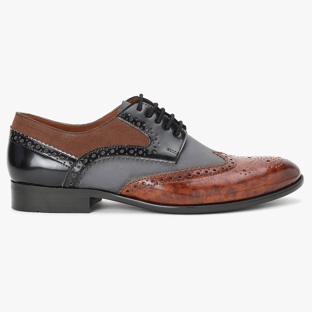 MULTI TONE BROGUES - HEIGHT ELEVATION