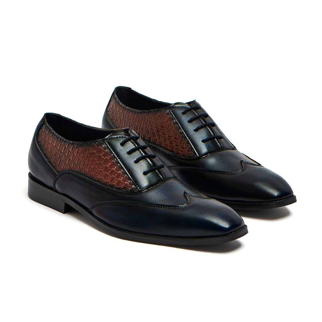 TOE WING WOVEN OXFORD