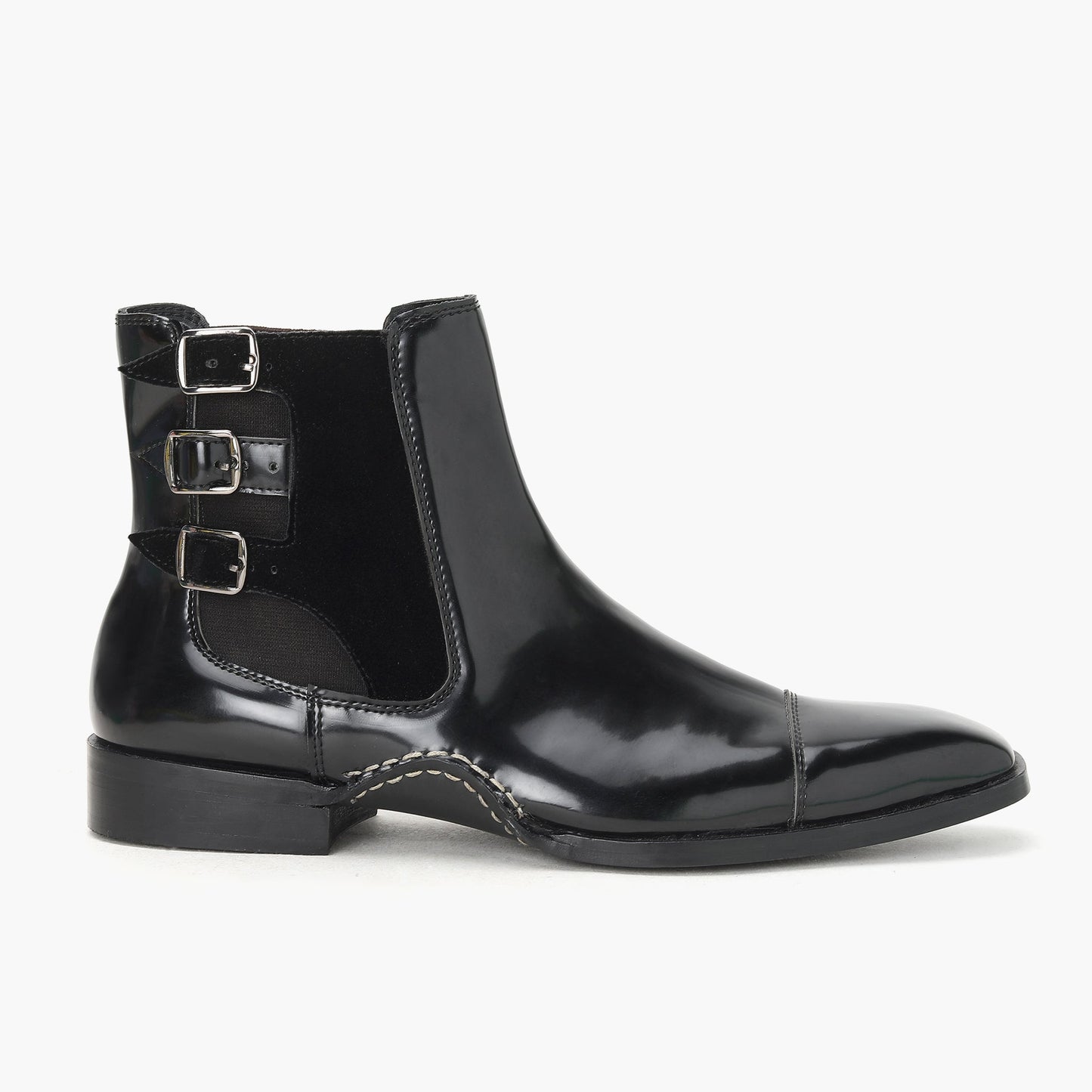 MONK STRAP BOOTS