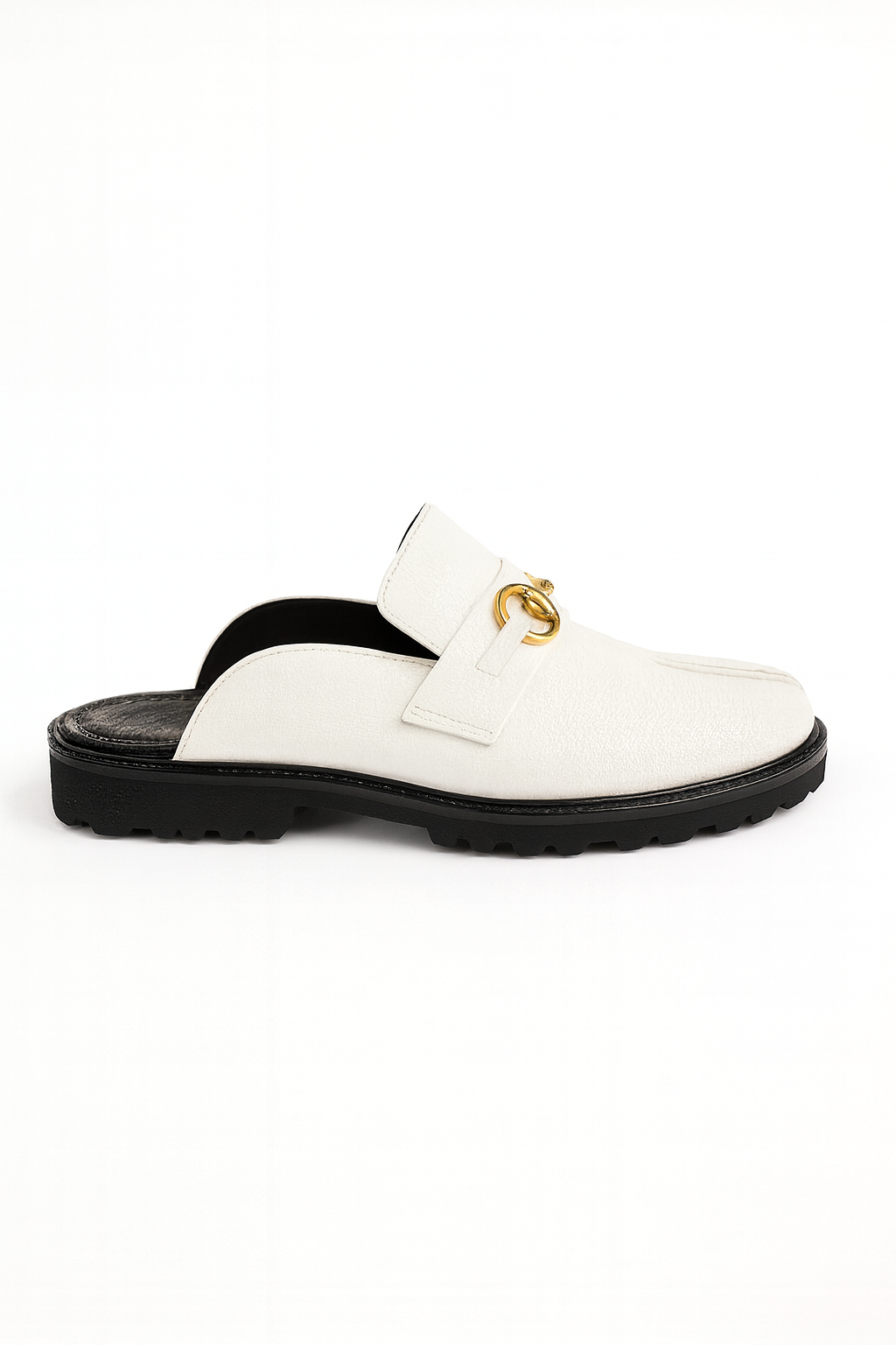 TABI TOE MULES-WHITE