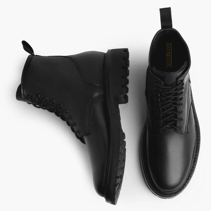 COMBAT BOOTS-BLACK – The Alternate - Main Image