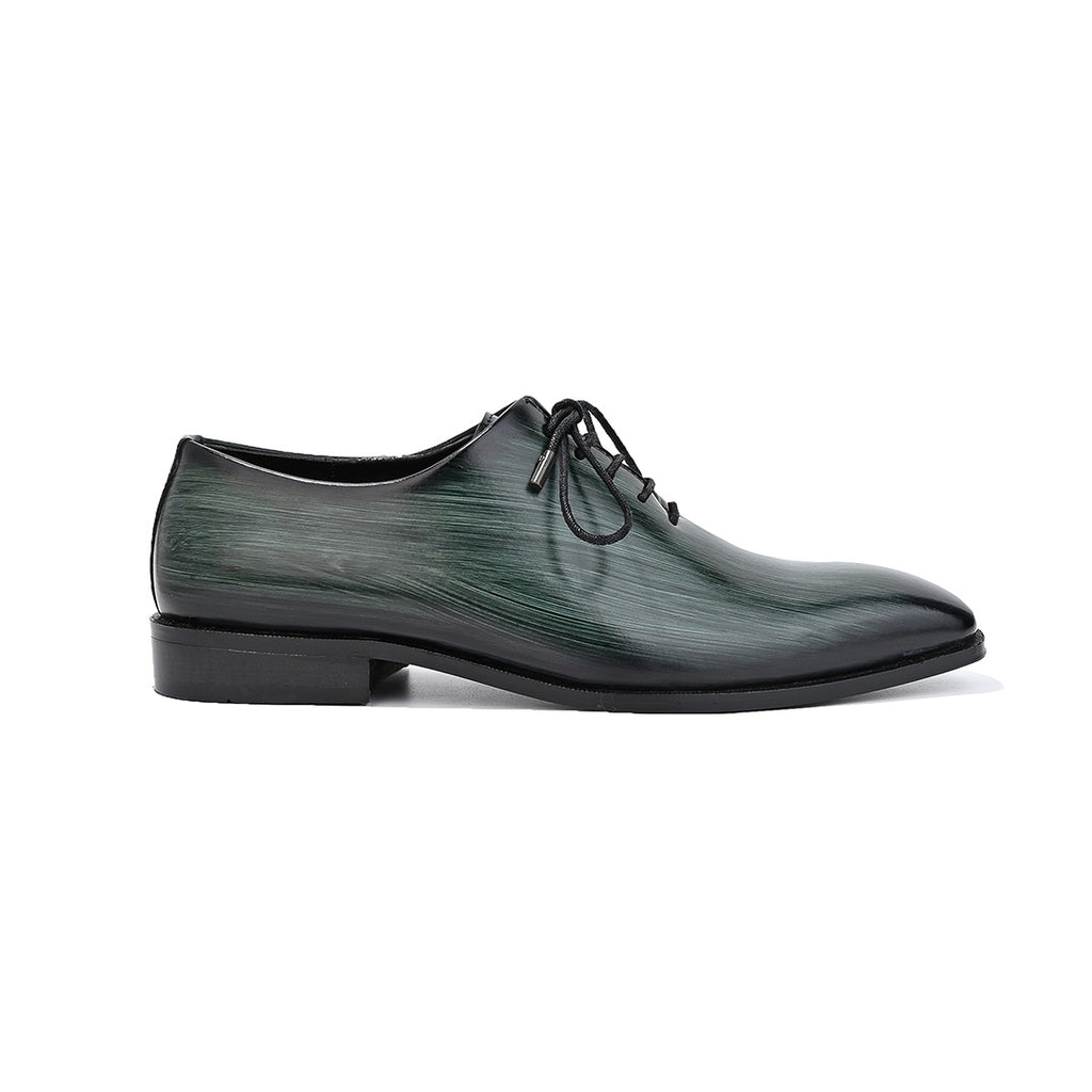 The Alternate Wholecut lace up- Green