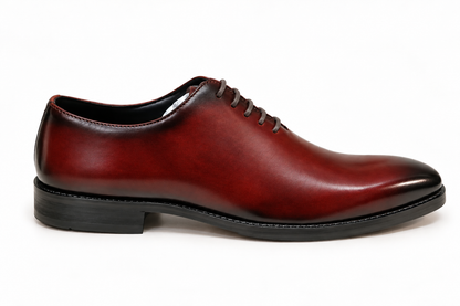 WHOLECUT LACE-UP-CHERRY