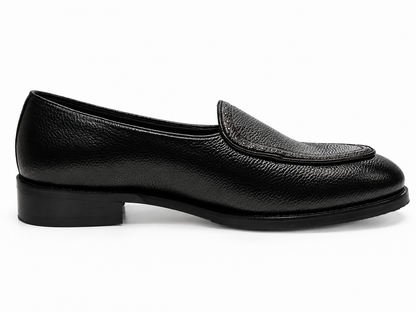 MILLED LOAFERS WITH RIVET DETAIL