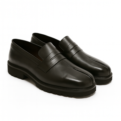 TABI TOE SLIP-ONS-BLACK