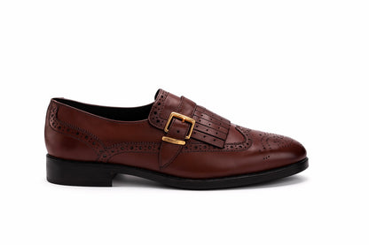 WINE SLIP-ONS WITH FRINGE