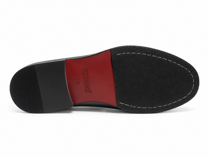 DUAL TONE SLIP-ONS-BROWN