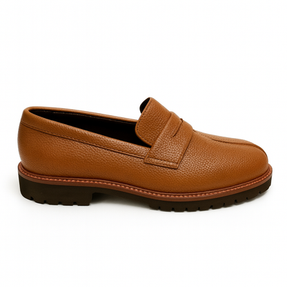 TABI-TOE SLIP-ONS-TAN