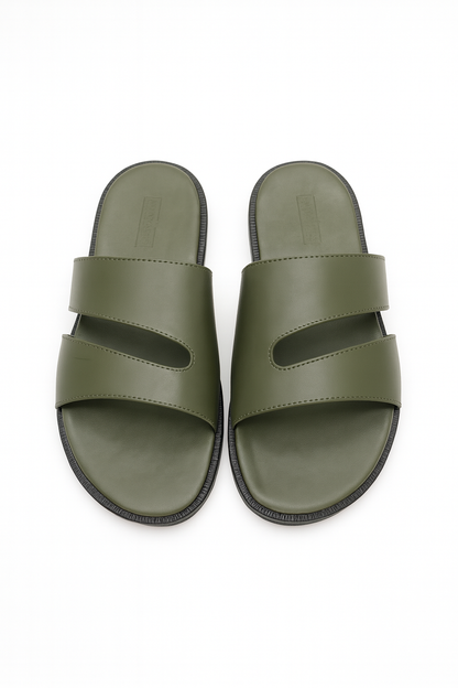 CROSSCUT SANDALS-GREEN