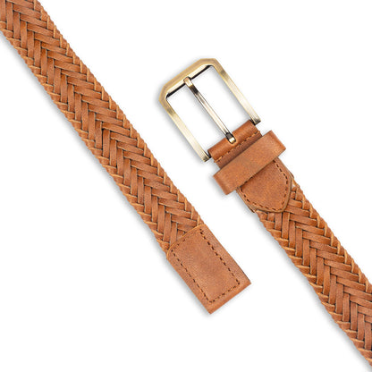 Woven belt -Tan