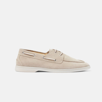 BOAT SHOES-BEIGE