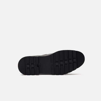 Black Tassel Loafer With Comondo Out Sole