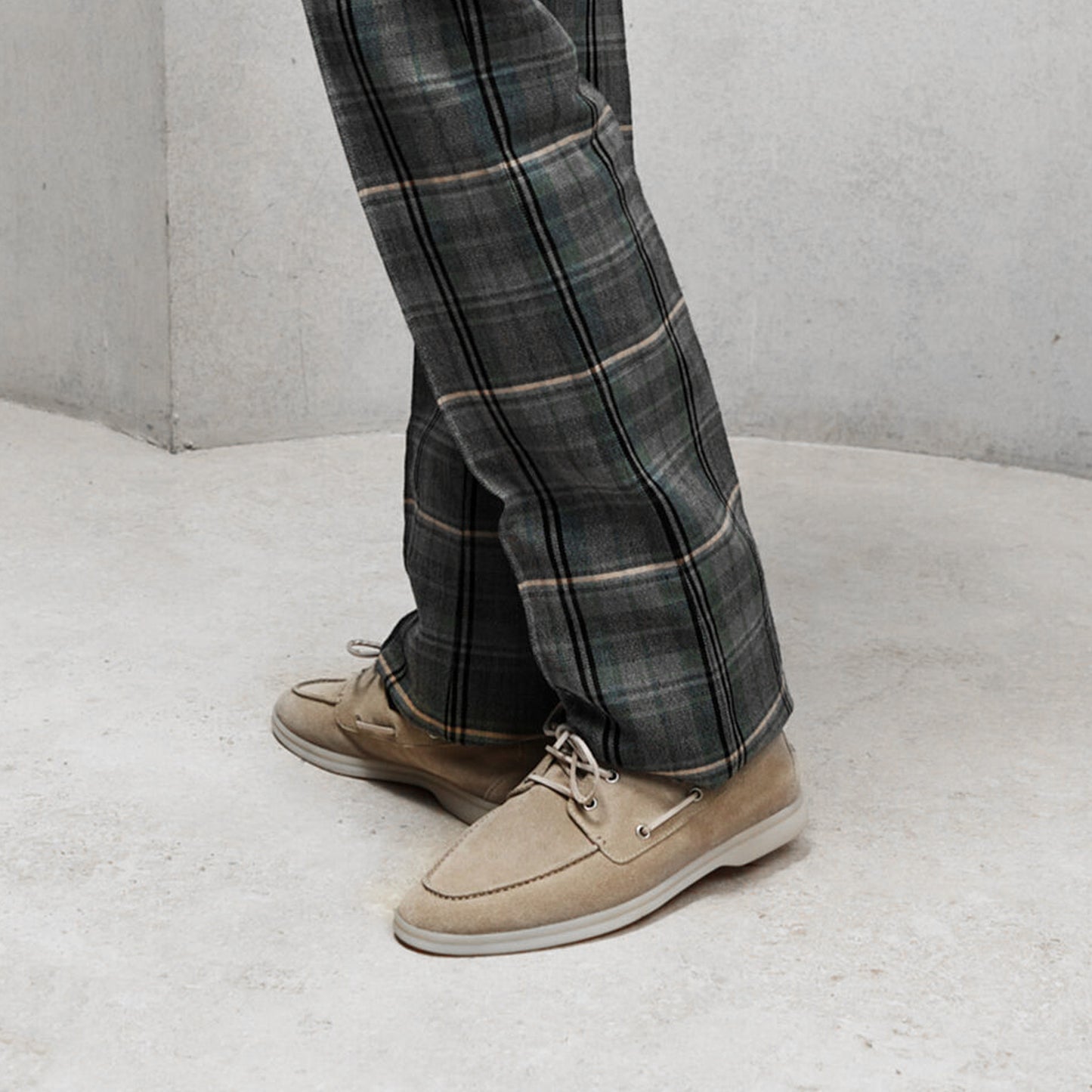 BOAT SHOES-BEIGE