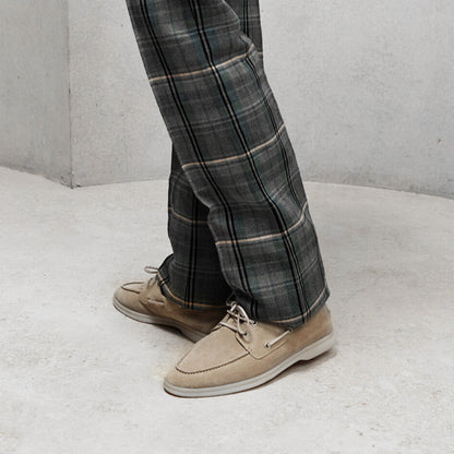 BOAT SHOES-BEIGE