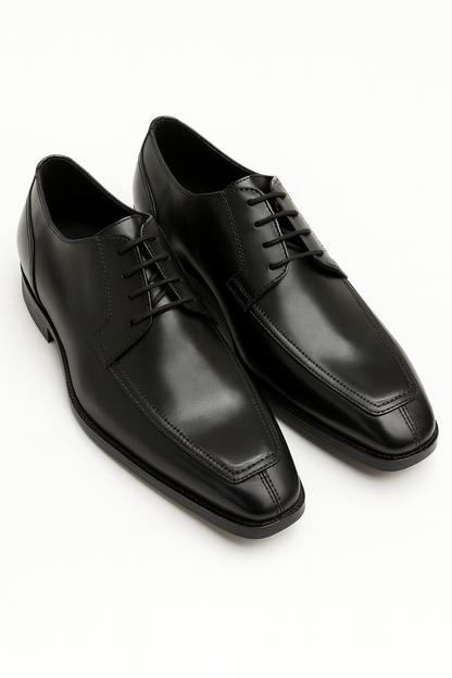DERBY LACE UPS - BLACK