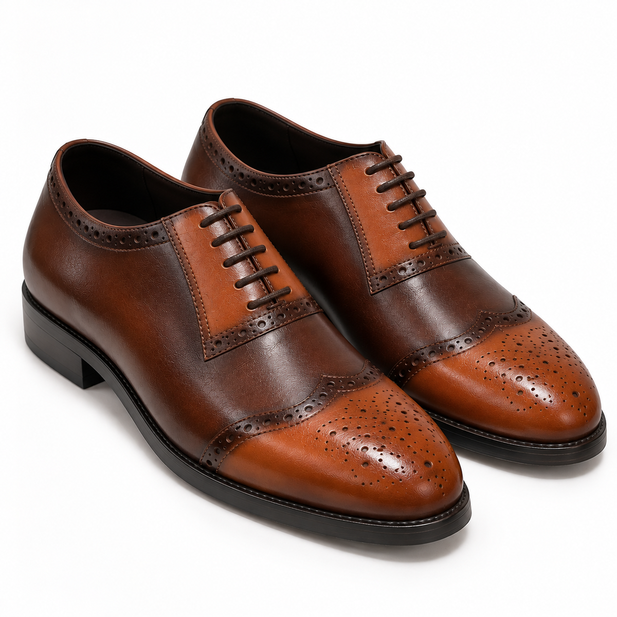 Two-Tone Wingtip Brogues