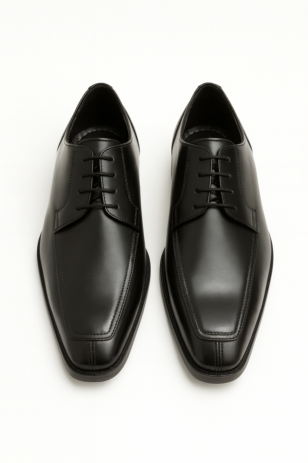 DERBY LACE UPS - BLACK