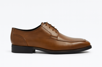 DERBY LACE UPS-BROWN