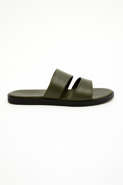 CROSSCUT SANDALS-GREEN