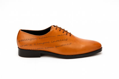 WHOLECUT LACEUP- TAN