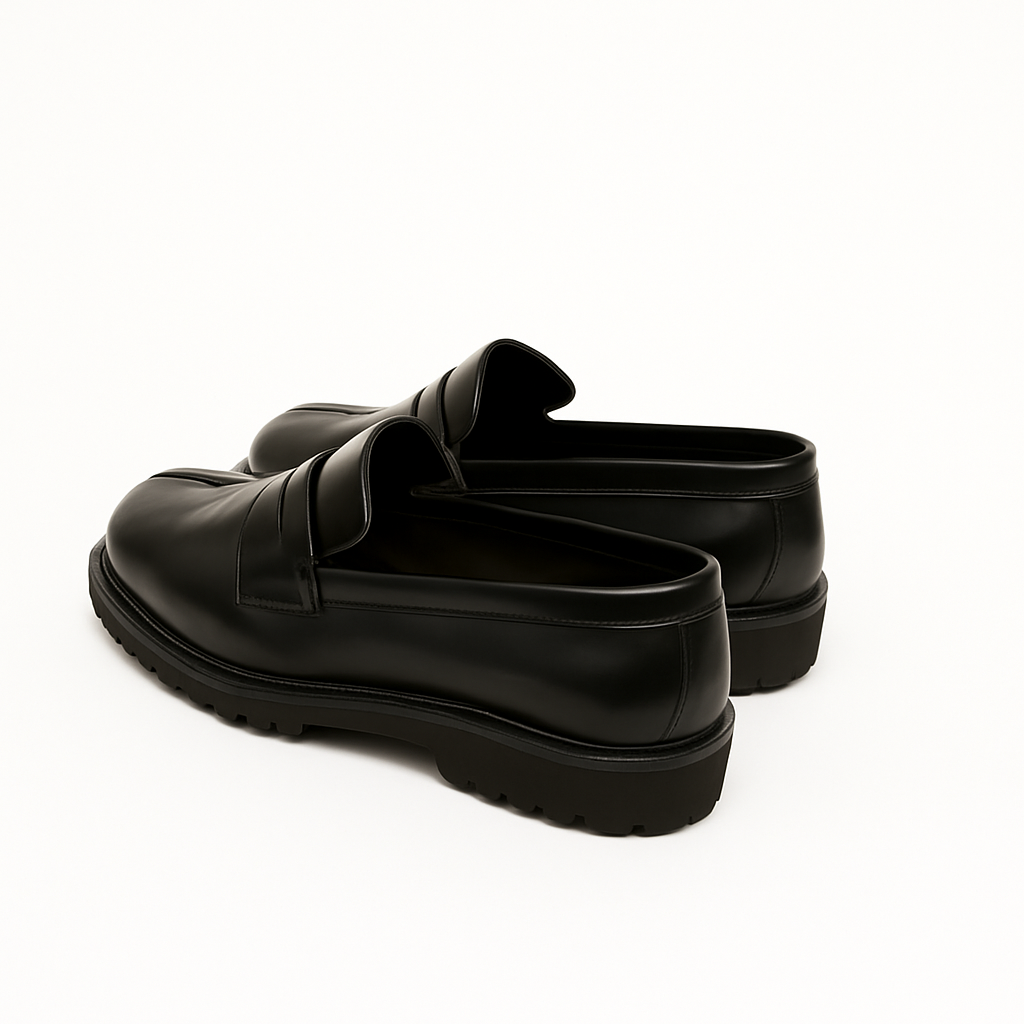TABI TOE SLIP-ONS-BLACK