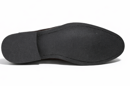 KNOT SLIP-ONS- BROWN