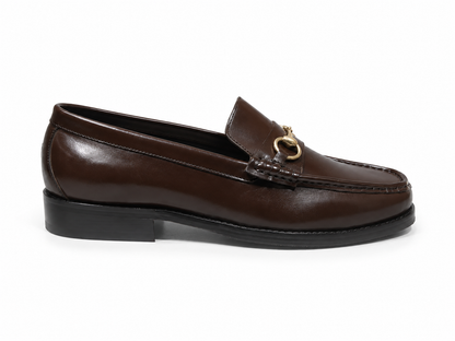 Horsebit Loafer - BROWN