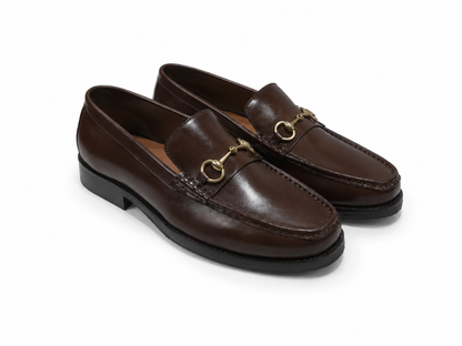 Horsebit Loafer - BROWN
