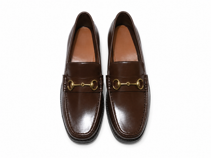 Horsebit Loafer - BROWN