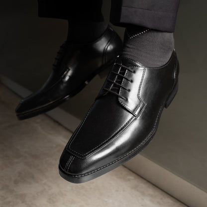 DERBY LACE UPS - BLACK