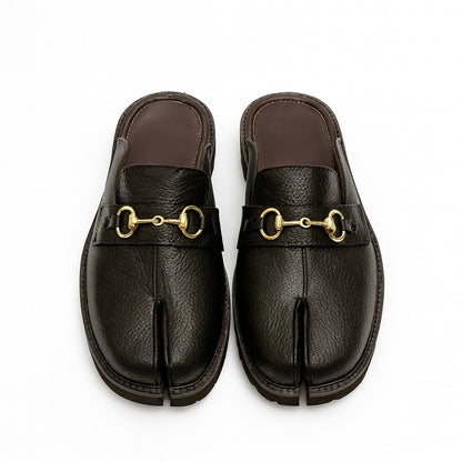 TABI-TOE MULES-BLACK