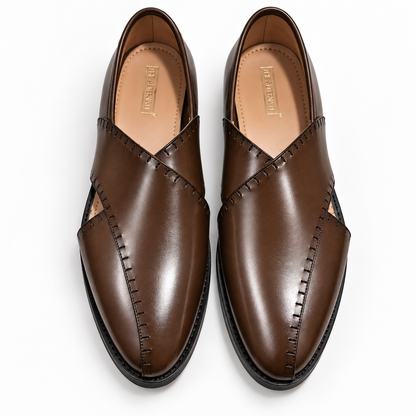PESHAWARI SANDAL WITH LASER DEATILS