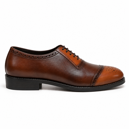 Two-Tone Wingtip Brogues