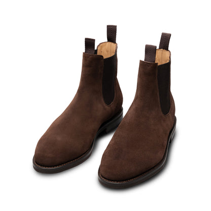 Suede Chelsea boots- Brown – The Alternate