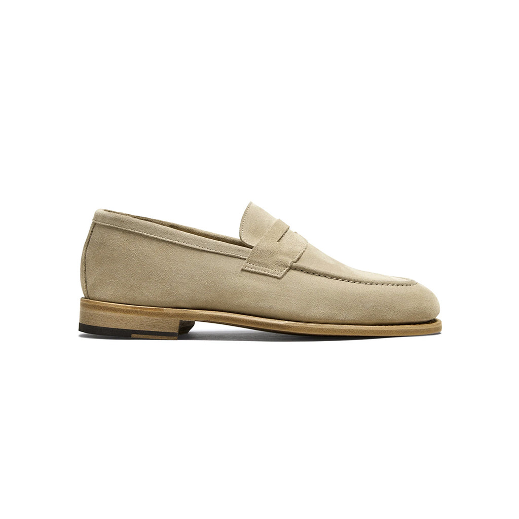CC 25A Loafer Light Beige Sherpa Suede