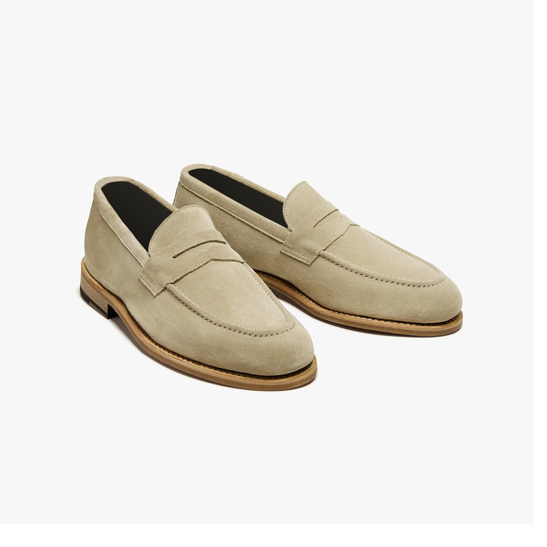 Destin Loafer Suede Beige