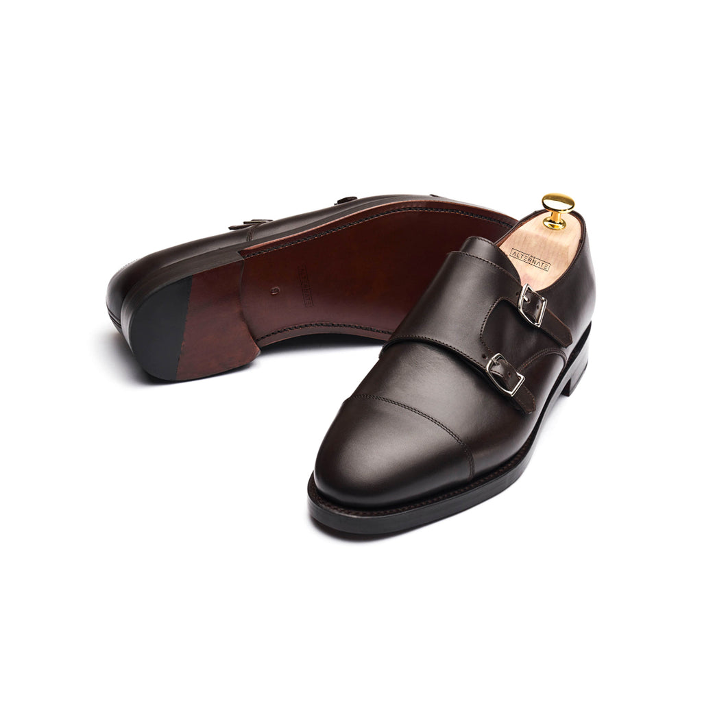 Double Monk strap shoes - black