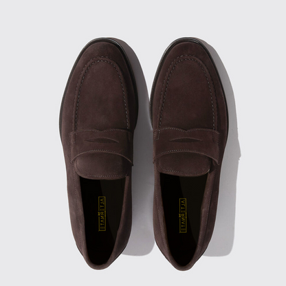 SUEDE LOAFER BROWN