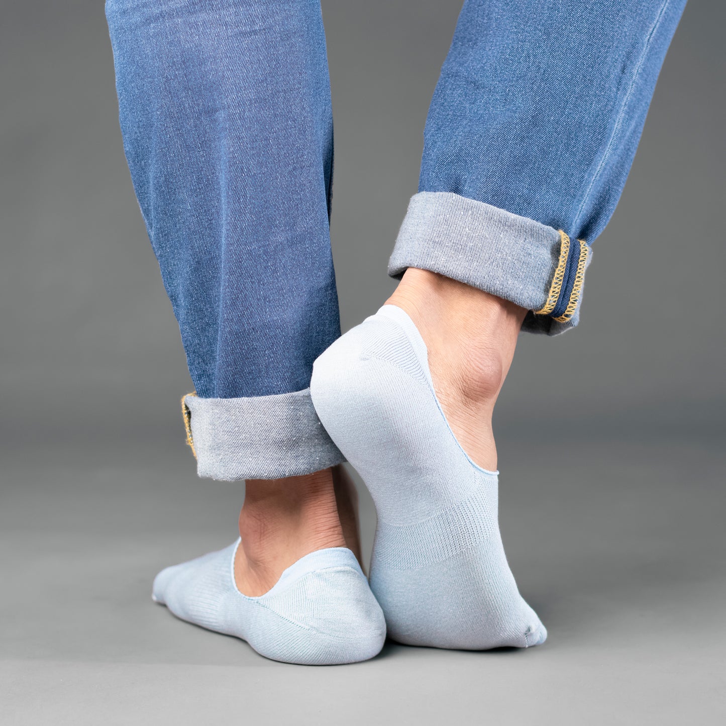 Heather Grey No Show