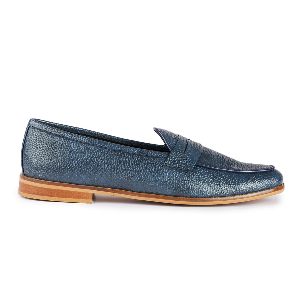 PENNY LOAFERS- NAVY BLUE